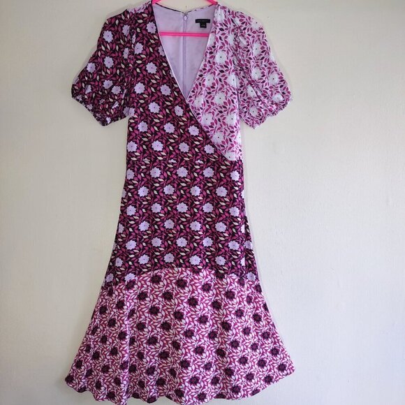 Ann Taylor Dresses & Skirts - Ann Taylor Cottagecore Floral Midi Dress Grannycore Boho Garden Country  Size 4